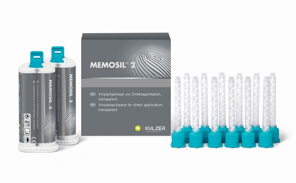 Memosil® 2 - прозрачный регистратор прикуса (2 х 50 мл)