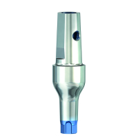 Абатмент SICvantage Standard Abutment blue,posterior,straight,GH 1.5 mm(incl.Screw  and Cap)