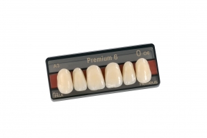 Зубы Premium 6 цвет A1 фасон R6 верх