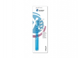 I-Prox® P - монопучковая щетка для точного применения, голубая с 4 насадками