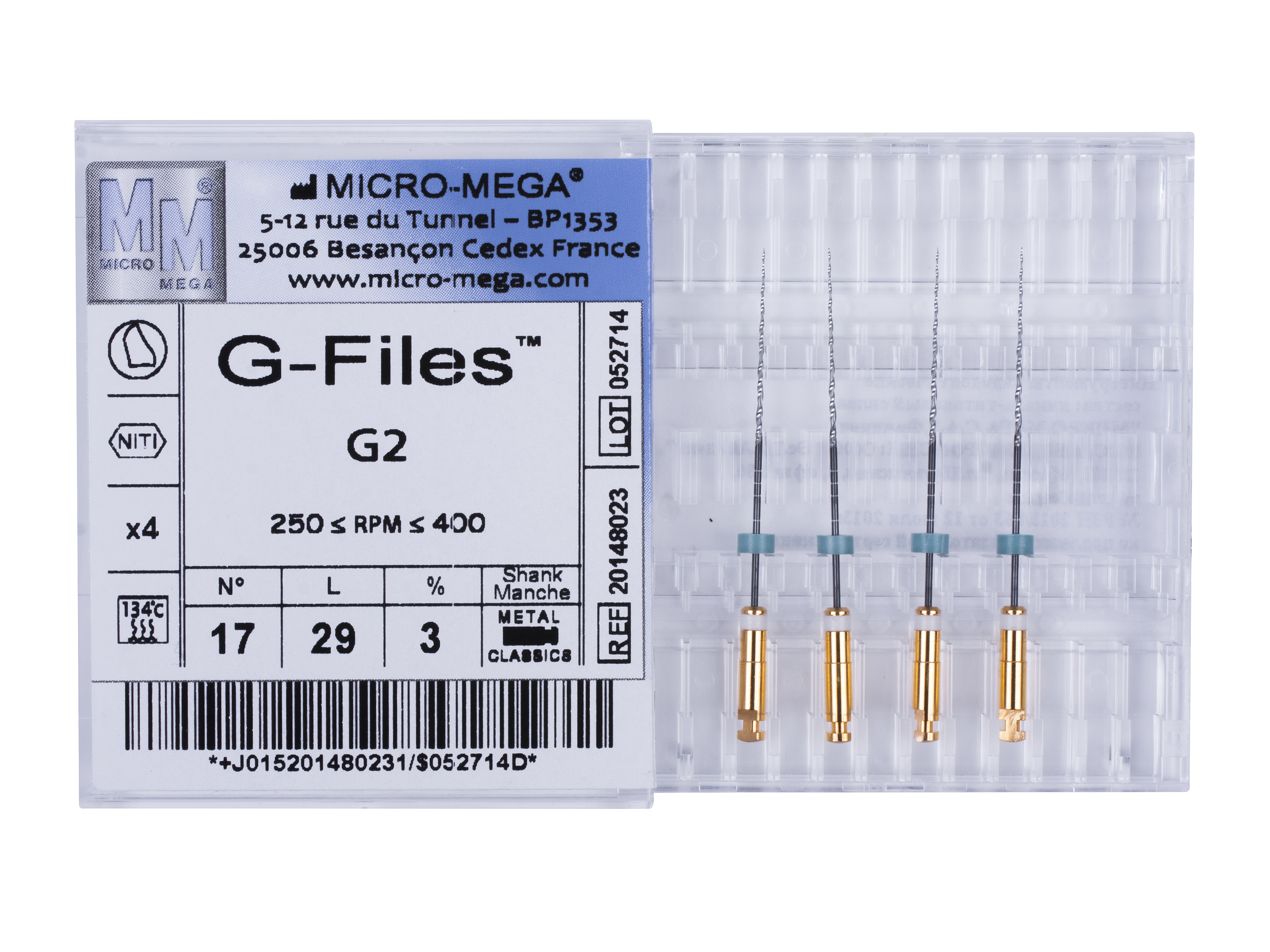 G-Files G2 29 mm Classics - инструменты эндодонтические