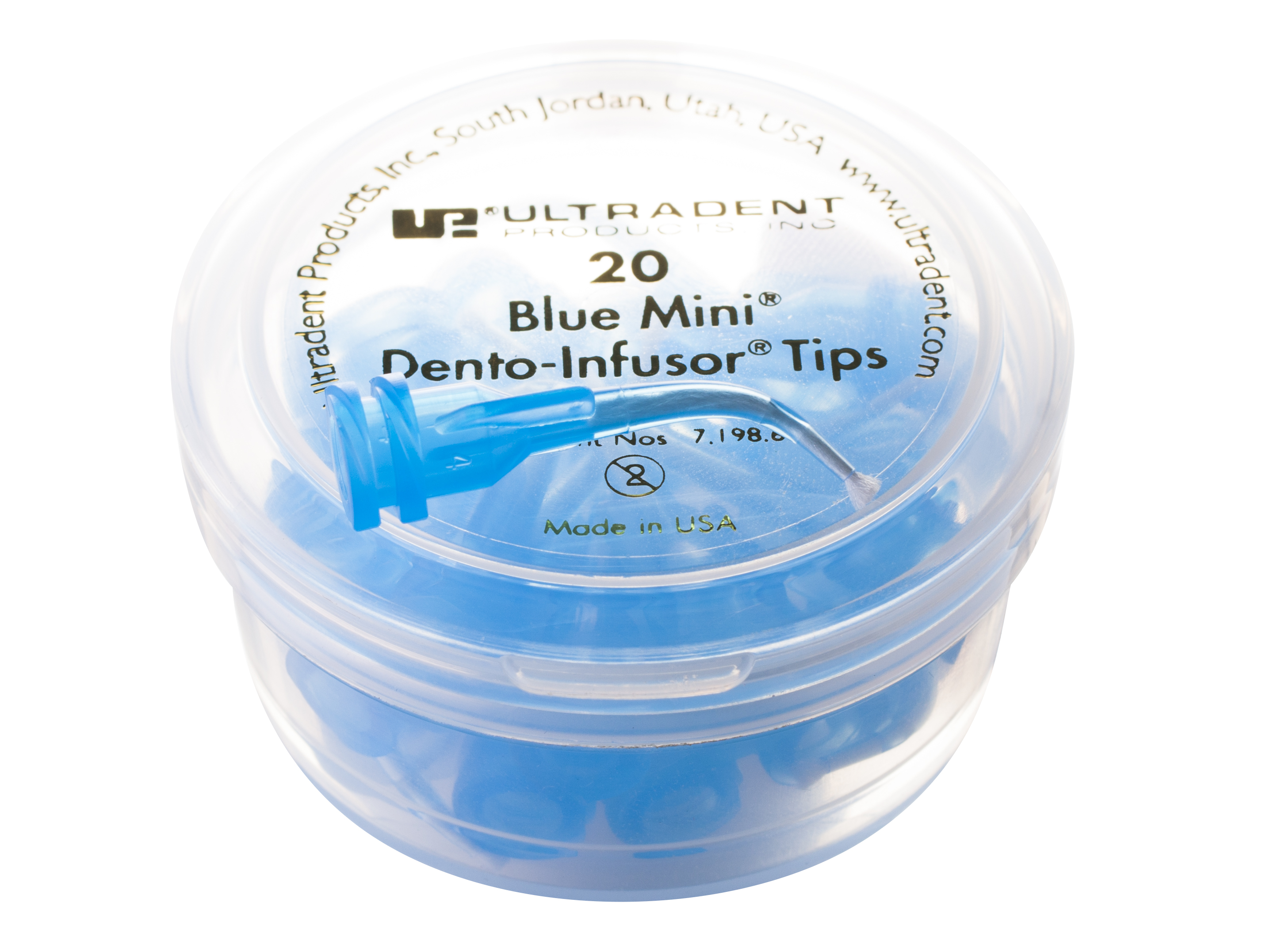 Blue Mini Dento-Infusor Tips