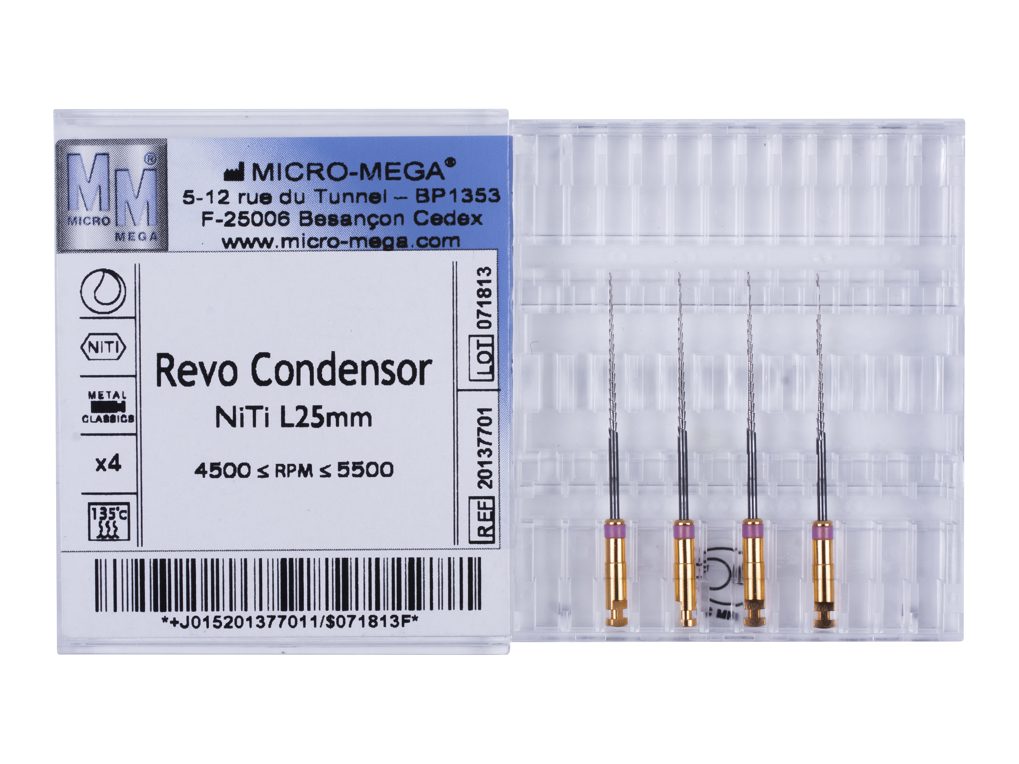 Revo Condensor n30 L25 4% - инструменты эндодонтические