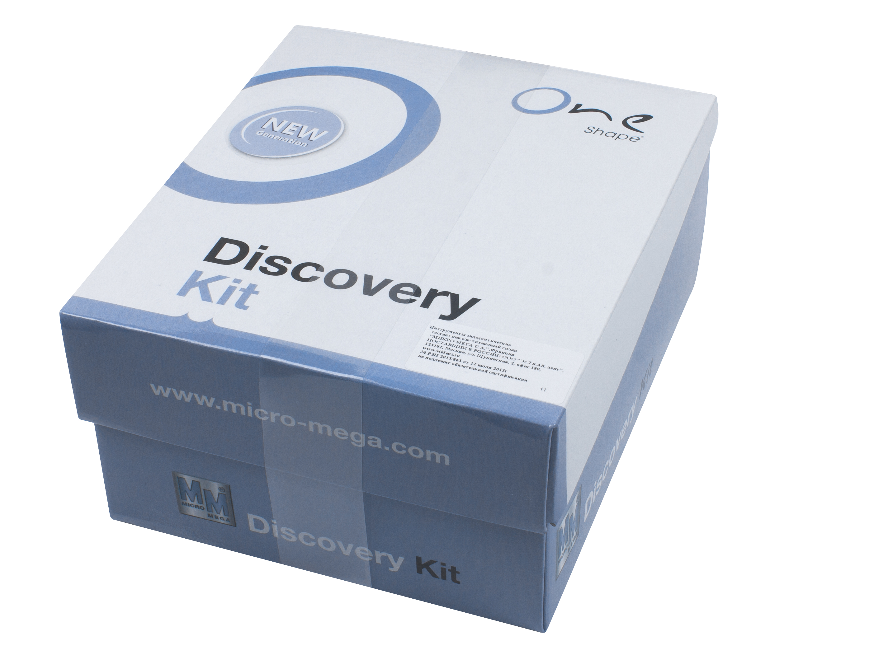 Discovery Kit One Shape - набор инструментов эндодонтических