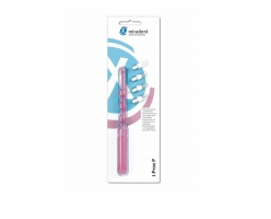 I-Prox® P - монопучковая щетка для точного применения, розовая с 4 насадками