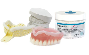 Perflex Thermofix - термопластичный материал, белый, 1 кг