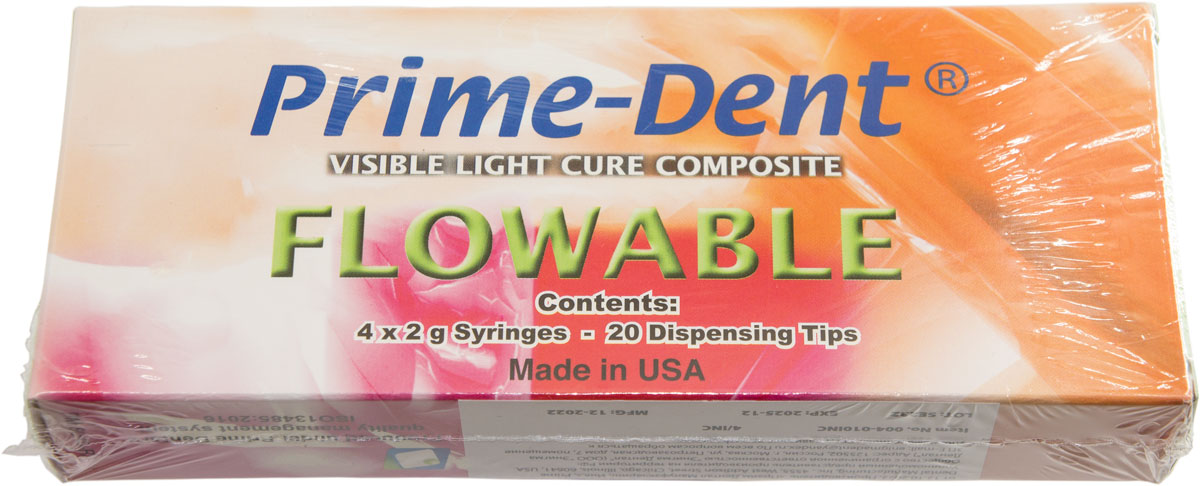 Композит "PRIME DENTAL" Флоу OА2 (4 шпр х 2 гр) ПраймДентал /США/
