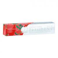 Зубная паста PRESIDENT® White & Yummy Арбузно-мятный сорбет (RDA 100), 75 г