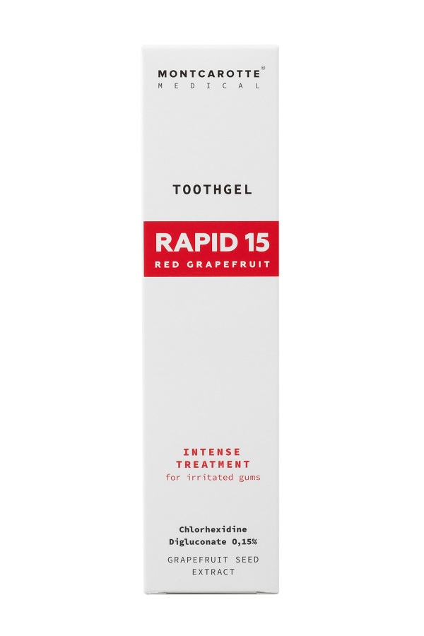 Гелеобразная зубная паста Tooth Gel RAPID 15 Red Grapefruit, 50 мл