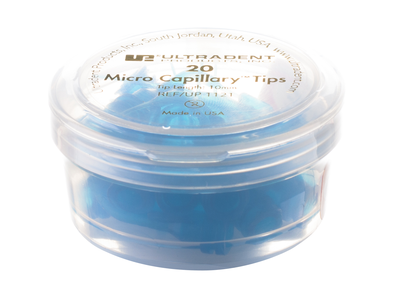 Micro Capillary Tips Blue,10mm