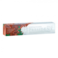 Зубная паста PRESIDENT® White & Yummy Шоколадный фондан с мятой (RDA 100), 75 г